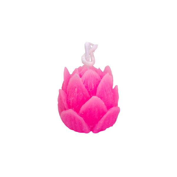 Unscented Petals Candle - Pink
