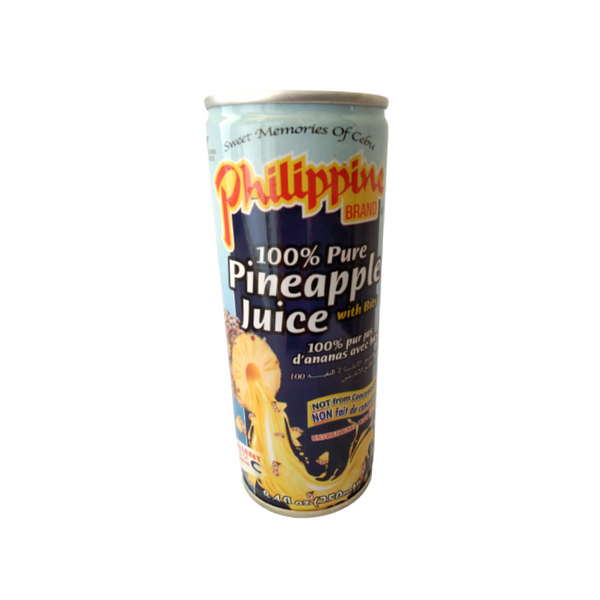 Phil. Brand Pineapple Juice with Bits 250ml in Can