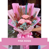 Pink Roses Bouquet