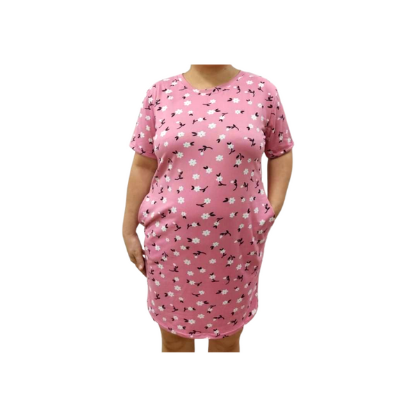 Penguin Dress Plus Size - Pink