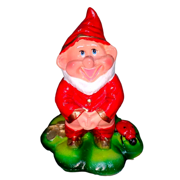 Smiley Pooping Dwarf - Red