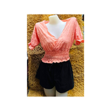 Silvia Top - Peach