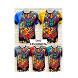 Men's Sublimation Shirt for 6 pcs (Design#2)