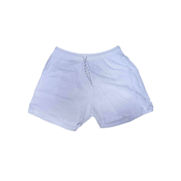 Summer Shorts - White (white strings)