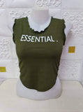 Sleeveless for Ladies - Army Green