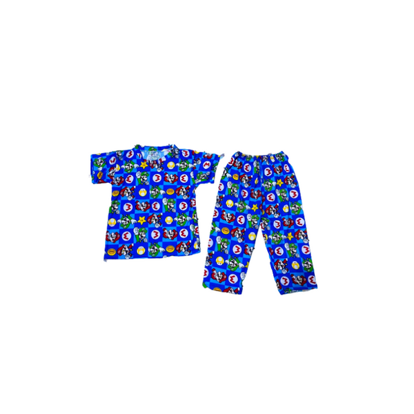 Terno Pajamas for Kids - Super Mario Design