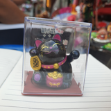 Mini Solar Lucky Charm Black Cat