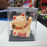 Mini Solar Lucky Charm Cat