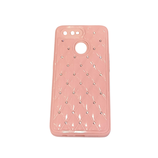 Kish_new style case for OPPO A5S/A12/F9/A7 color pink