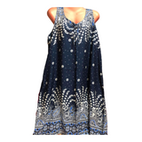 Duster Dress - Navy Blue