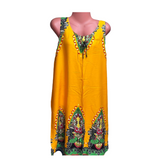 Duster Dress Challis - Yellow