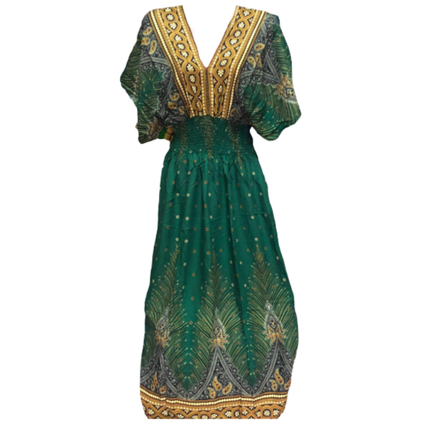 Kaftan Dress - Green