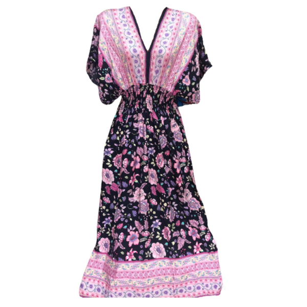 Kaftan Dress - Purple