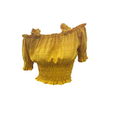 Riana Tops - Mustard