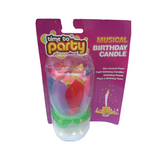 Musical Birthday Candle - Assorted Colors