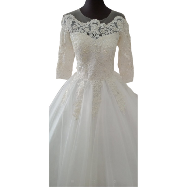 Wedding gown package with complete accessories-Clemen's Bridal Shoppe-ANEC Global