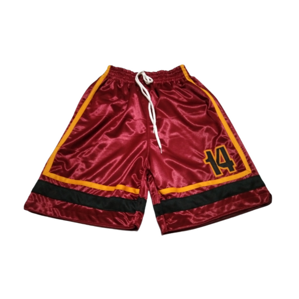 Men's Jersey Short - Maroon