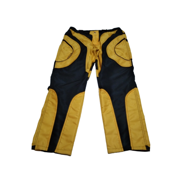 Men's Trek Pants - Yellow and black combination