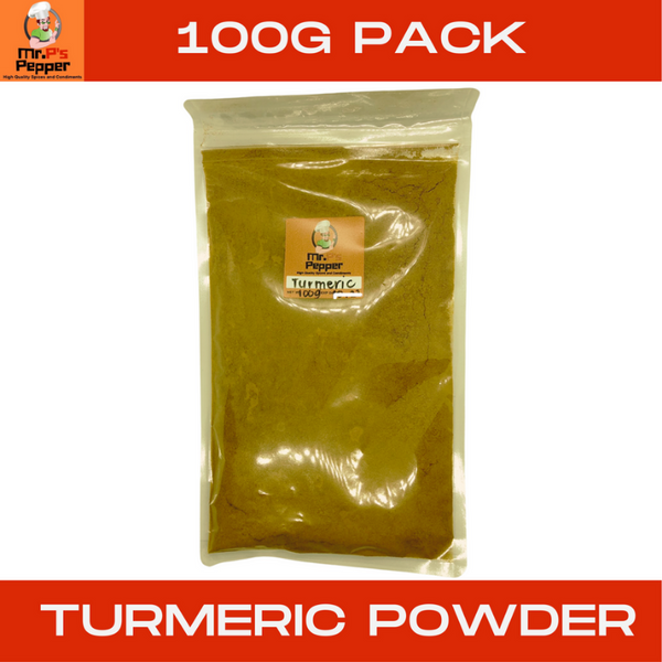 Mr. P's Pure Turmeric Powder 100g Resealable Pack