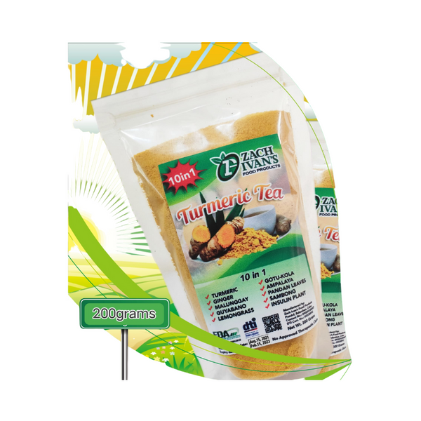 Zach Ivan's 10 in 1 Turmeric Tea 200g