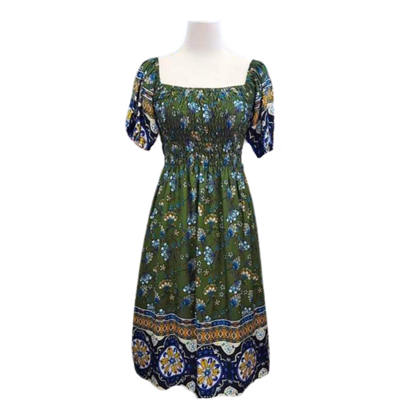 Seniora Dress - Green