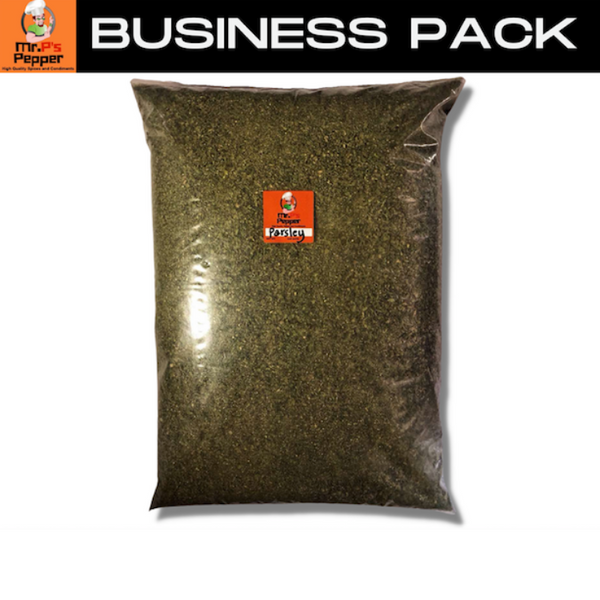 Mr. P's Dried Parsley Flakes 1 KG Business Pack