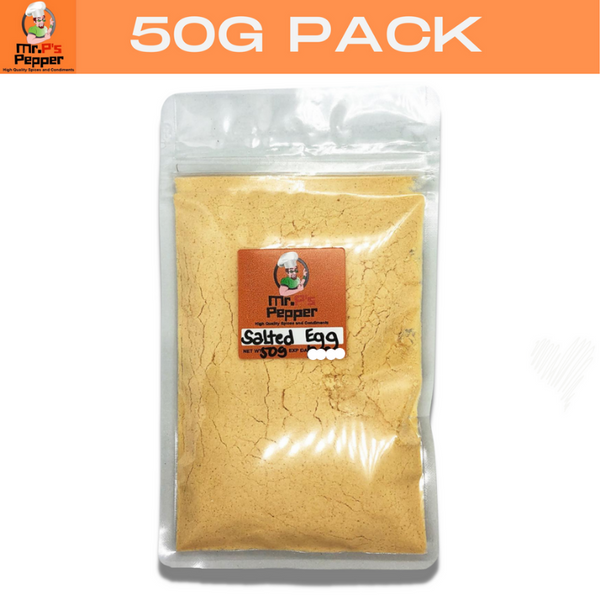 Mr. P's Premium Salted Egg Powder 50g Resealable Pack