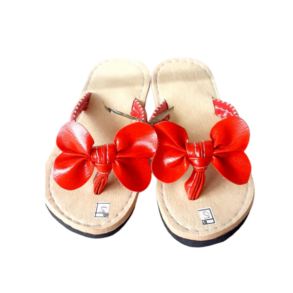 Kids slippers - red