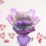 Purple Roses Bouquet