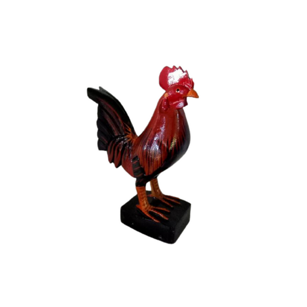 Large chicken figurine