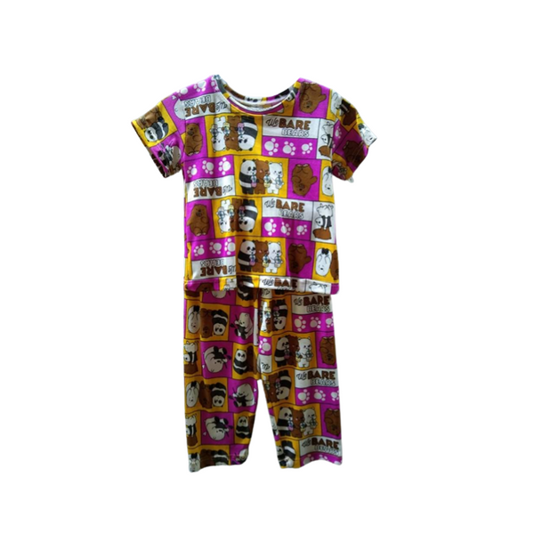 Medium - Terno shirt & pajama for kids ( Unisex) - We Bare Bears