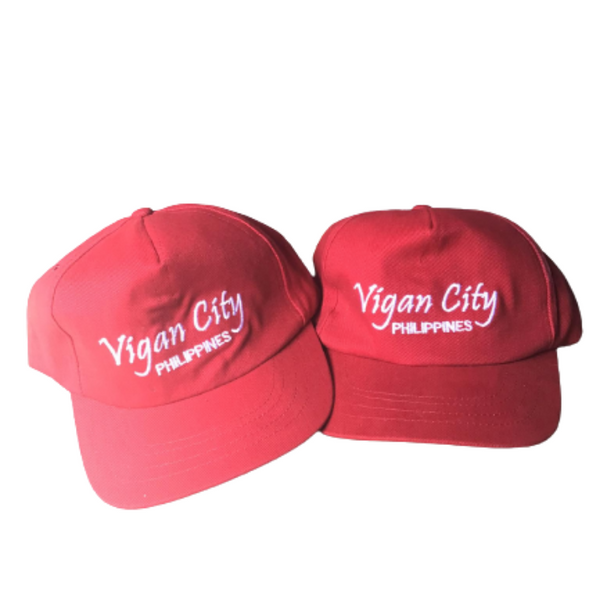 Baseball cap with vigan print