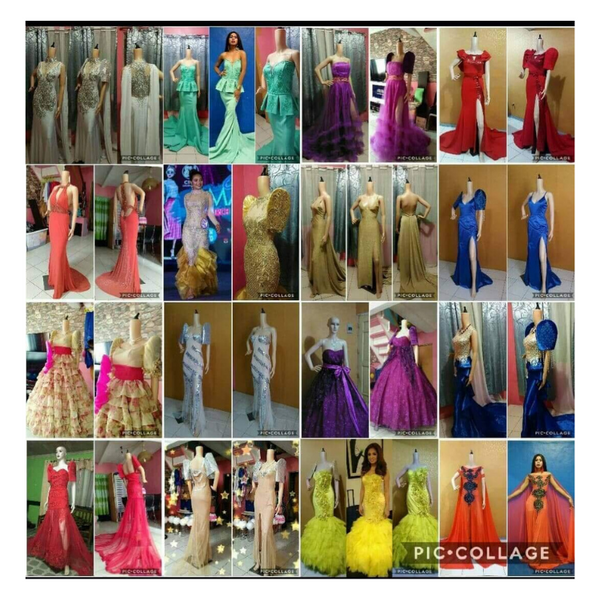 GOWNS FOR RENT