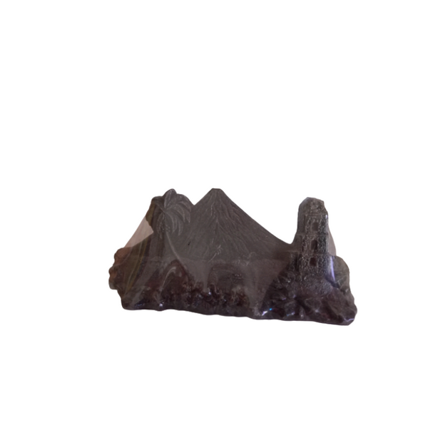 Mayon volcano paper weight