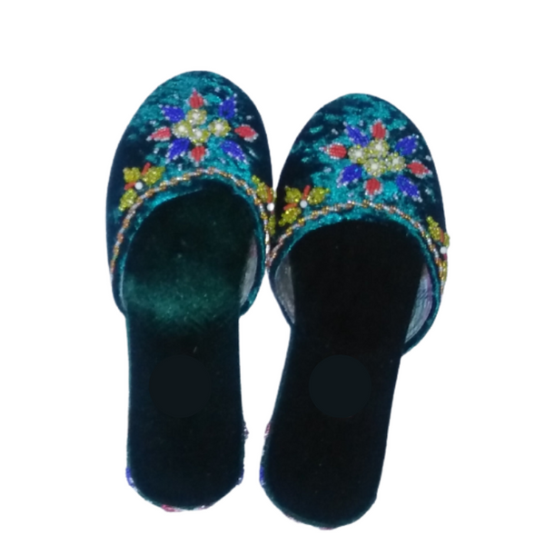 Closed printed Slippers