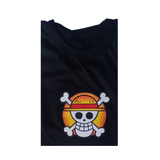 Oversized T-Shirt - One Piece Anime Logo Print