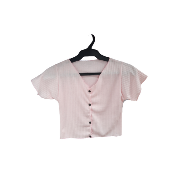 Crop Top - Light Pink