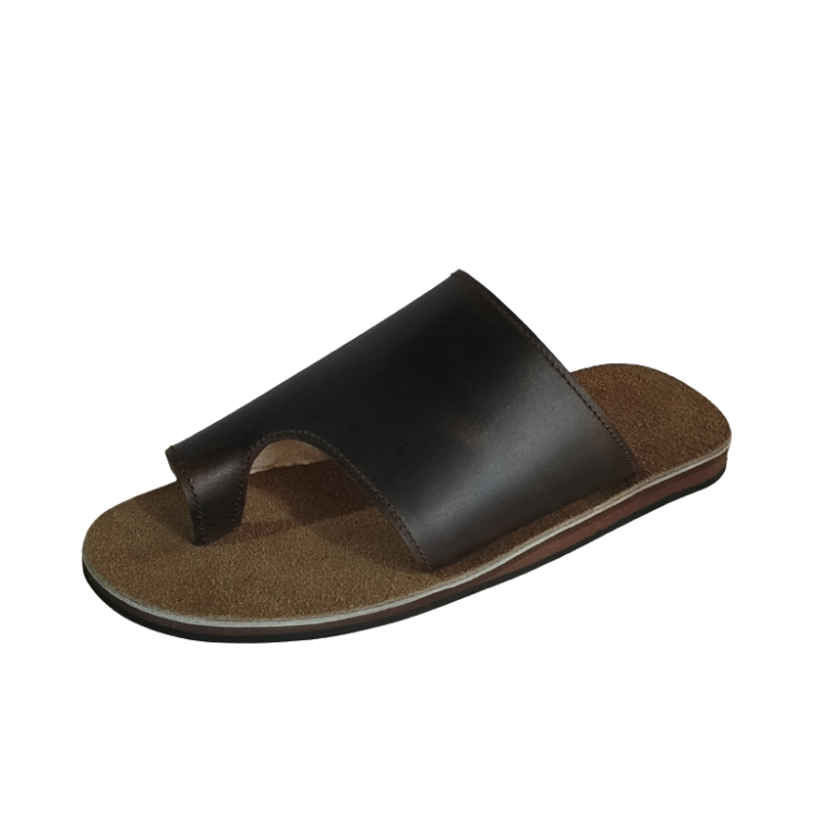 One Finger Leather Sandals for Men ANEC Global