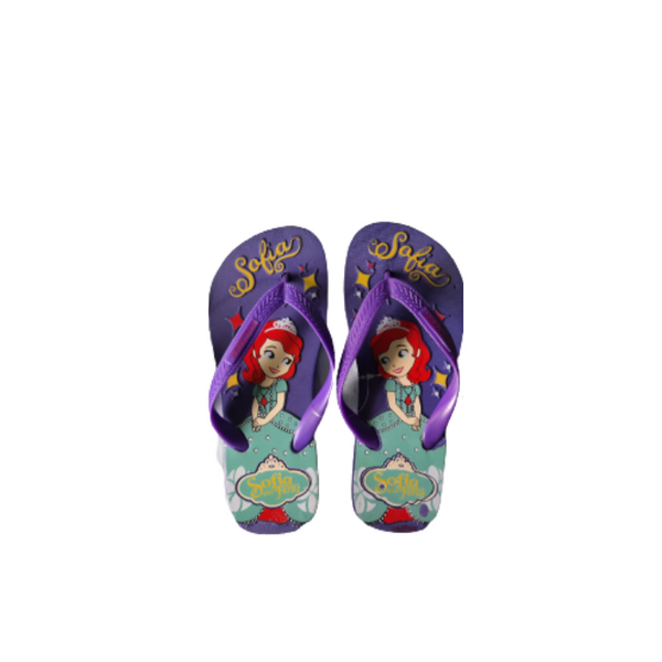 Slippers for kids - Sofia the first design - Violet