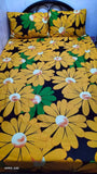 Bedsheet Single with 2 Pillow Case - Floral Design