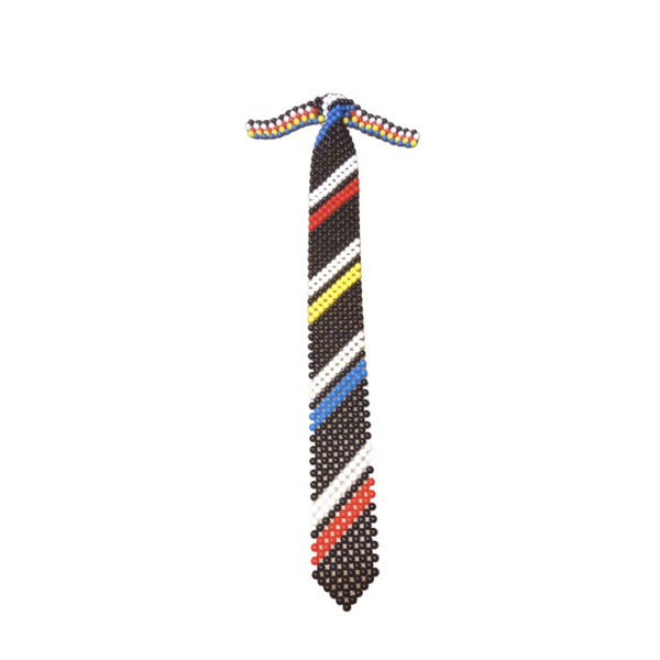 Necktie made of Beads - Design #5