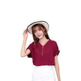 Blouse - Maroon