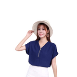 Blouse - Navy Blue