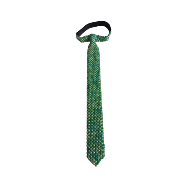 Necktie made of Beads - Design #9