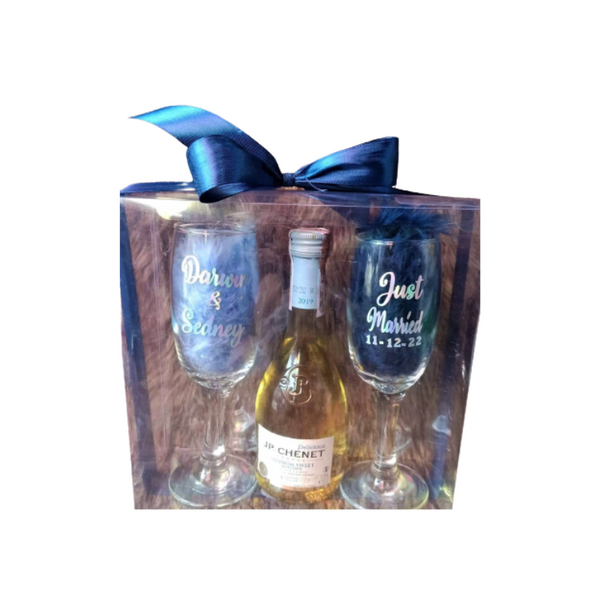 Wine and Wine Glass Souvenir - With sample Design