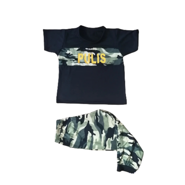 Terno for Boys - PULIS Print - Army Design