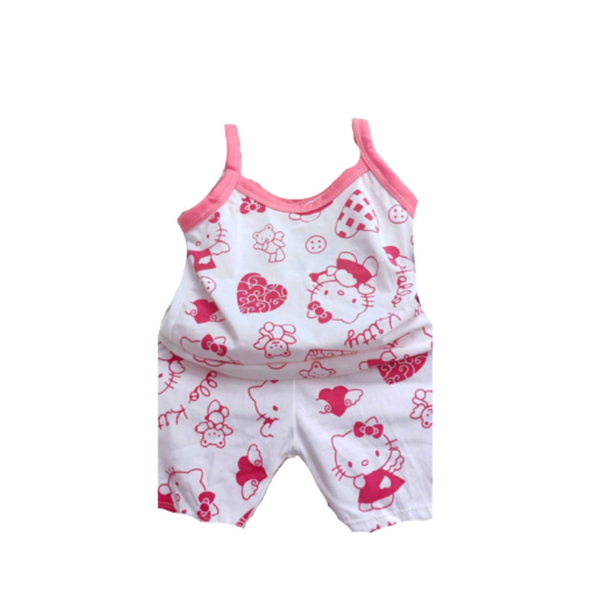 Terno Kids Wear - Hello Kitty White#2