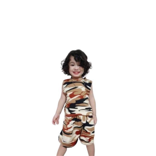 Camouflage Terno for Kids - Design #9