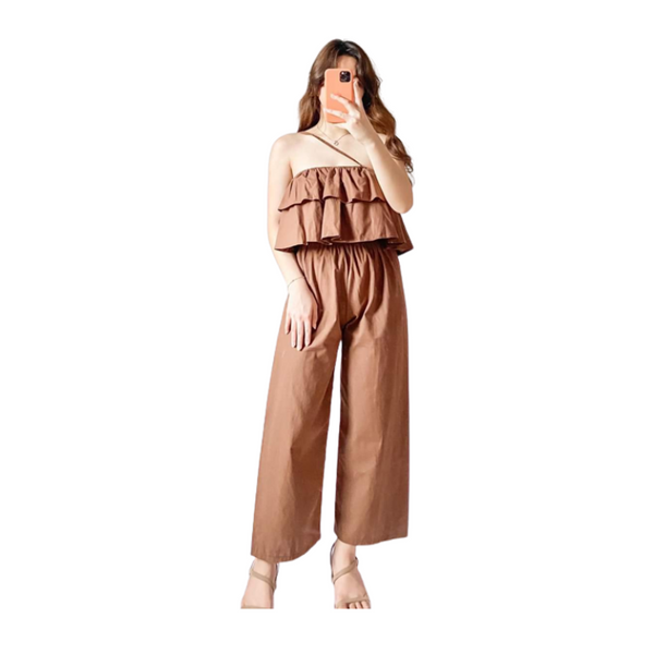 Molly Jumpsuit - Brown