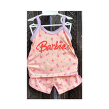 Terno Kids Wear - Barbie Design Orange